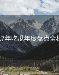 2017年吃瓜年度盘点全档案