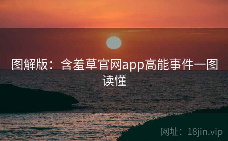 图解版：含羞草官网app高能事件一图读懂